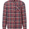 Buffalo David Bitton Surza Dark Red Men’s Shirt - BM24056