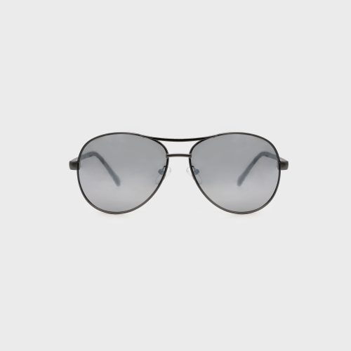 Buffalo David Bitton Aviator Sunglasses With Light Silver flash Lens  - B0001SGUN  