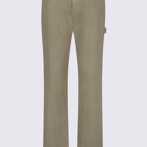 Buffalo David Bitton Super High-Rise Loose Straight Jane Women's Pants, Olive Green - BL15966 Color ALOE