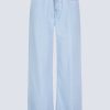 Buffalo David Bitton High Rise Wide Leg Alecia Women's Jeans, Light vintage blue - BL16011