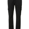 Buffalo David Bitton Cargo Joe Black Men's Straight Leg Pants - BM22929 Color BLACK