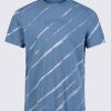 Buffalo David Bitton Tibug Men's Printed T-shirt in Mirage Blue - BM24320 Color