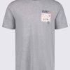 Buffalo David Bitton Tosim Men's Graphic T-shirt in Heather Grey - BM24329 Color