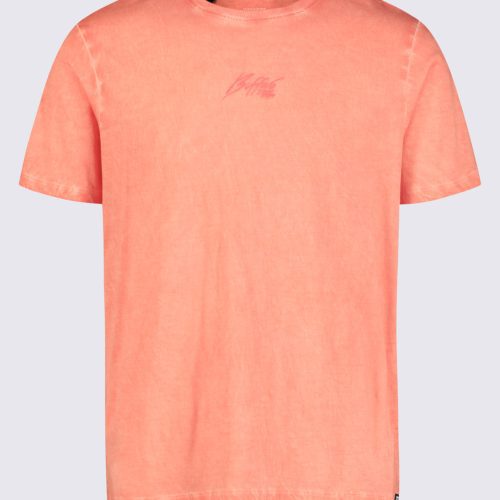 Buffalo David Bitton Tundra Men's Short Sleeve Graphic T-shirt, Orange - BM24347 Color