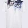 Buffalo David Bitton Tyon Men's Short Sleeve Graphic T-shirt, White - BM24352 Color MILK