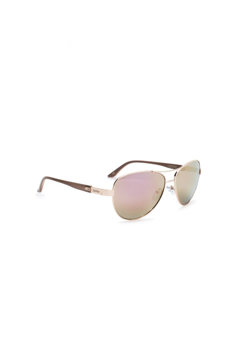 BuffaloDavidBittonWomensunisexRoseGoldAviatorSunglassesB5010S RGDangle